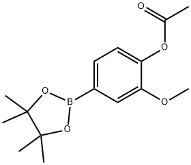 4-Acetoxy-3-methoxyphenylboronic acid, pinacol ester