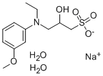 N-Ethyl-N-(2-hydroxy-3-sulfopropyl)-3-methoxyaniline,sodium salt,dihydrate