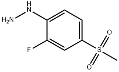 [2-Fluoro-4-(methylsulfonyl)phenyl]hydrazine