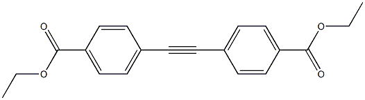 4,4'-acetylene-1,2-diyl dibenzoic acid diethyl ester