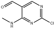 5-pyrimidinecarboxaldehyde, 2-chloro-4-(methylamino)-