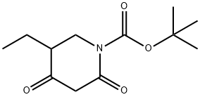 tert-butyl 5-ethyl-2,4-dioxopiperidine-1-carboxylate
