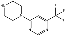4-(1-Piperazinyl)-6-(trifluoromethyl)pyrimidine