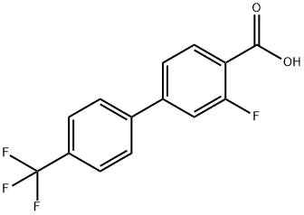 2-Fluoro-4-(4-trifluoromethylphenyl)benzoic acid