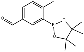 4-Methyl-3-(4,4,5,5-tetramethyl-1,3,2-dioxaborolan-2-yl)benzaldehyde
