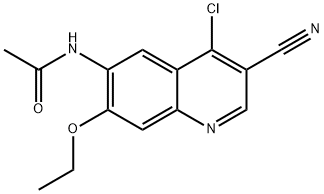 N-(4-chloro-3-cyano-7-ethoxyquinolin-6-yl)acetamide