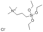 Trimethyl[3-(triethoxysilyl)propyl]ammonium Chloride