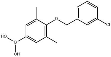 4-(3'-Chlorobenzyloxy)-3,5-dimethylphenylboronic acid