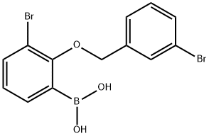 3-Bromo-2-(3'-bromobenzyloxy)phenylboronic acid