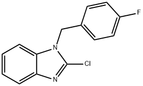 2-Chloro-1-(4-fluorobenzyl)benzimidazole