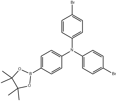 N,N-Bis(4-bromophenyl)-4-(4,4,5,5-tetramethyl-1,3,2-dioxaborolan-2-yl)aniline