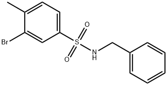 N-Benzyl 3-bromo-4-methylbenzenesulfonamide