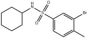 N-Cyclohexyl 3-bromo-4-methylbenzenesulfonamide