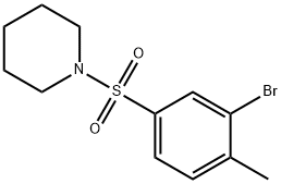1-(3-Bromo-4-methylphenylsulfonyl)piperidine