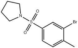 1-(3-Bromo-4-methylphenylsulfonyl)pyrrolidine