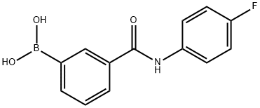 3-(4-Fluorophenyl)aminocarbonylphenylboronic acid