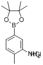 3-Amino-4-methylphenylboronic acid, pinacol ester, HCl