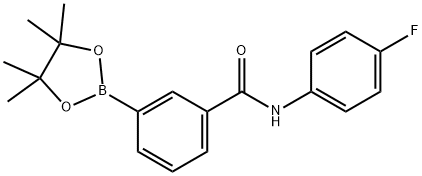 3-(4-Fluorophenyl)aminocarbonylphenylboronic acid, pinacol ester