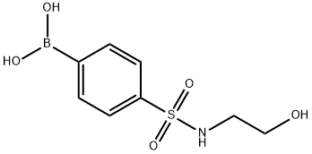 N-(2-Hydroxyethyl) 4-boronobenzenesulfonamide