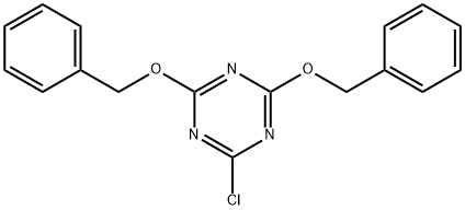 2,4-Bis(benzyloxy)-6-chloro-1,3,5-triazine