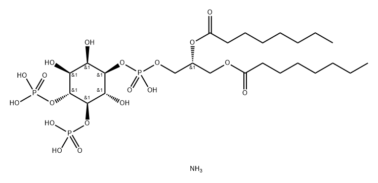 1,2-dioctanoyl-sn-glycero-3-phospho-(1'-myo-inositol-4',5'-bisphosphate) (ammonium salt)