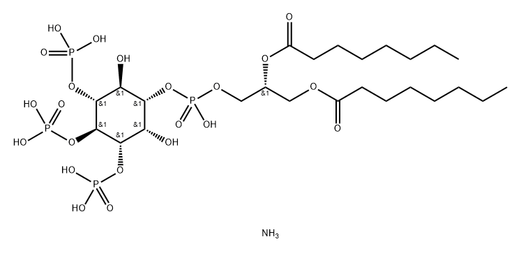 1,2-dioctanoyl-sn-glycero-3-phospho-(1'-myo-inositol-3',4',5'-trisphosphate) (ammonium salt)