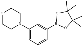 4-[3-(4,4,5,5-Tetramethyl-1,3,2-dioxaborolan-2-yl)phenyl]morpholine