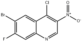 6-Bromo-4-chloro-7-fluoro-3-nitroquinoline