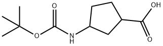 3-((tert-Butoxycarbonyl)amino)cyclopentanecarboxylic acid