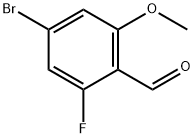 4-Bromo-2-fluoro-6-methoxybenzaldehyde