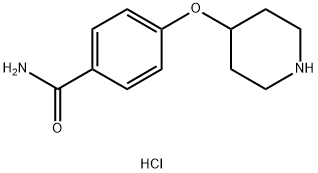 4-(Piperidin-4-yloxy)benzamide hydrochloride