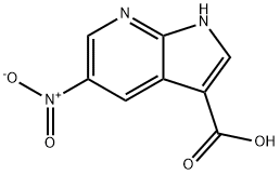 5-nitro-1H-pyrrolo[2,3-b]pyridine-3-carboxylic acid