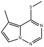 5-methyl-4-(methylsulfanyl)pyrrolo[2,1-f][1,2,4]triazine