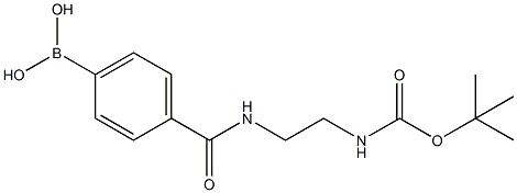 4-(2-BOC-amino)ethylcarbamoyl)phenylboronic acid