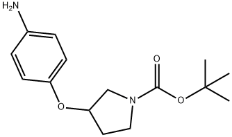 3-(4-Amino-phenoxy)-pyrrolidine-1-carboxylic acid tert-butyl ester