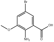 2-Amino-5-bromo-3-methoxybenzoic acid