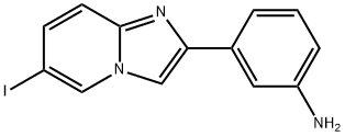 3-(6-Iodo-imidazo[1,2-a]pyridin-2-yl)-phenylamine