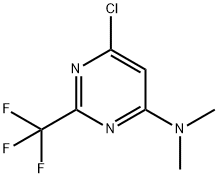 (6-Chloro-2-trifluoromethylpyrimidin-4-yl)dimethyl-amine