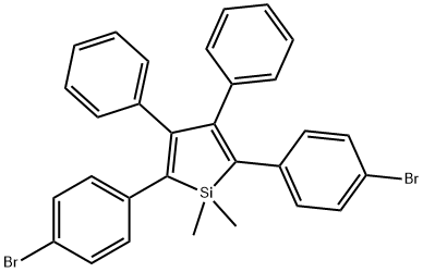 2,5-Bis(4-bromophenyl)-1,1-dimethyl-3,4-diphenylsilole