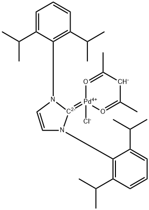 Acetylacetonate[1,3-bis(2,6-diisopropylphenyl)imidazol-2-ylidene]chloropalladium(II)