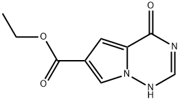 ethyl 4-oxo-3H,4H-pyrrolo[2,1-f][1,2,4]triazine-6-carboxylate