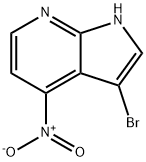 3-bromo-4-nitro-1H-pyrrolo[2,3-b]pyridine