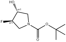 tert-butyl trans-3-fluoro-4-hydroxypyrrolidine-1-carboxylate