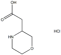 2-(Morpholin-3-yl)acetic acid hydrochloride