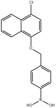 4-[(4'-Chloro-1-naphthyloxy)methyl]phenylboronic acid
