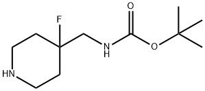 tert-butyl N-[(4-fluoropiperidin-4-yl)methyl]carbamate