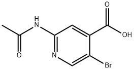 2-Acetamido-5-bromoisonicotinic acid