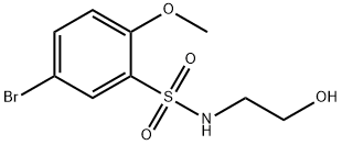 5-Bromo-N-(2-hydroxyethyl)-2-methoxybenzenesulfonamide