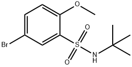 5-Bromo-N-t-butyl-2-methoxybenzenesulfonamide