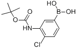 3-(t-Butoxycarbonylamino)-4-chlorophenylboronic acid